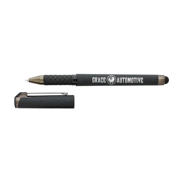 Good Value™ Cali Stylus Gunmetal Suede RABS Pen... from ASI 40480 Koozie Group