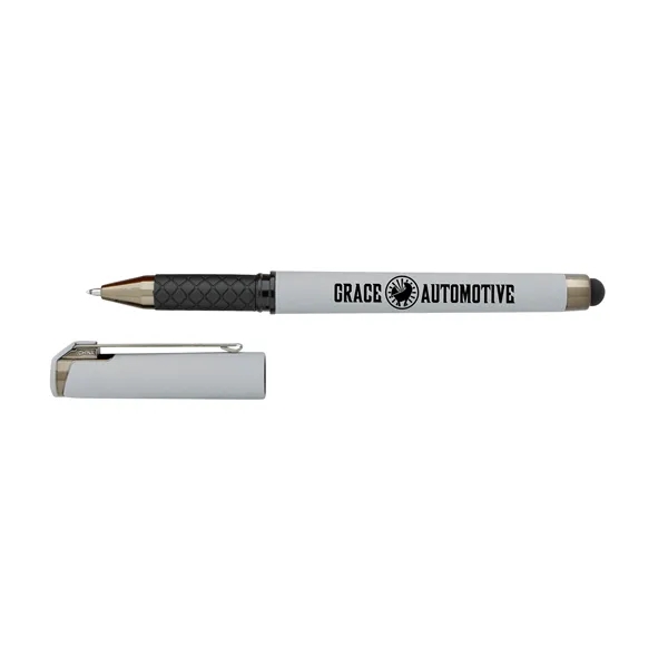 Good Value™ Cali Stylus Gunmetal Suede RABS Pen... from ASI 40480 Koozie Group
