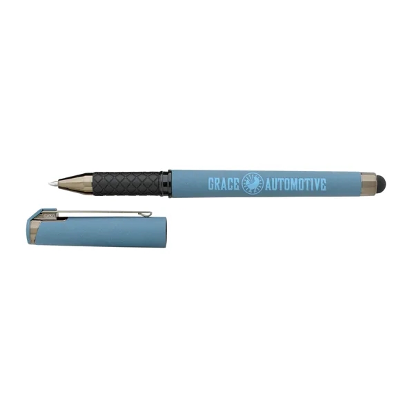 Good Value™ Cali Stylus Gunmetal Suede RABS Pen... from ASI 40480 Koozie Group