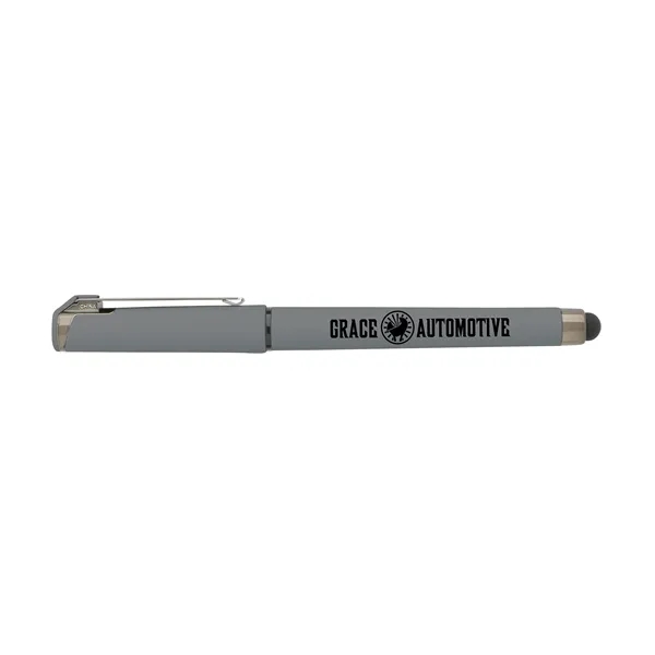 Good Value™ Cali Stylus Gunmetal Suede RABS Pen... from ASI 40480 Koozie Group