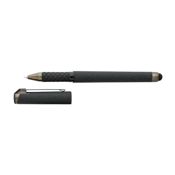 Good Value™ Cali Stylus Gunmetal Suede RABS Pen... from ASI 40480 Koozie Group