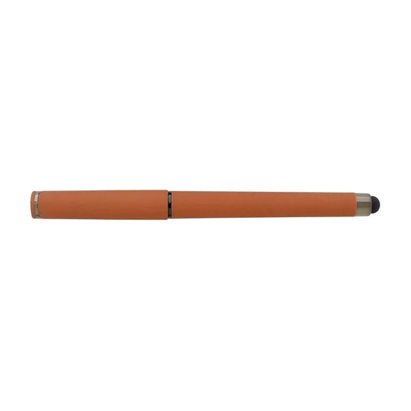 Good Value™ Cali Stylus Gunmetal Suede RABS Pen... from ASI 40480 Koozie Group