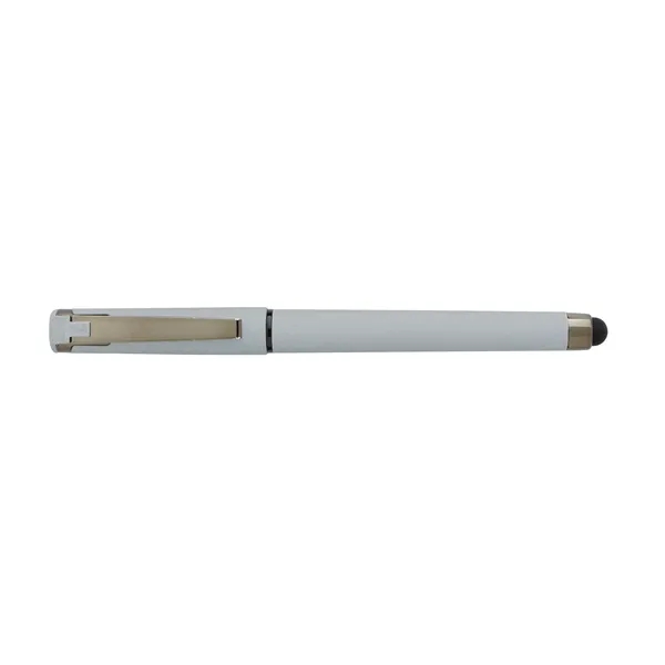 Good Value™ Cali Stylus Gunmetal Suede RABS Pen... from ASI 40480 Koozie Group