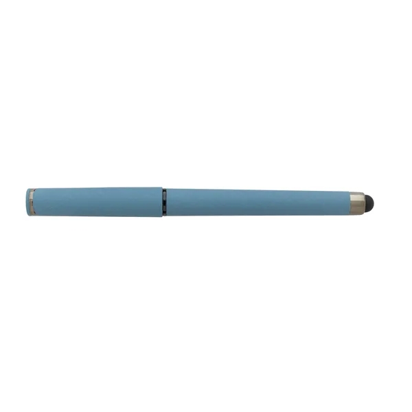 Good Value™ Cali Stylus Gunmetal Suede RABS Pen... from ASI 40480 Koozie Group
