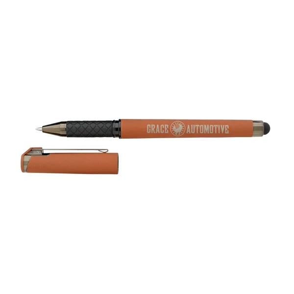 Good Value™ Cali Stylus Gunmetal Suede RABS Pen... from ASI 40480 Koozie Group