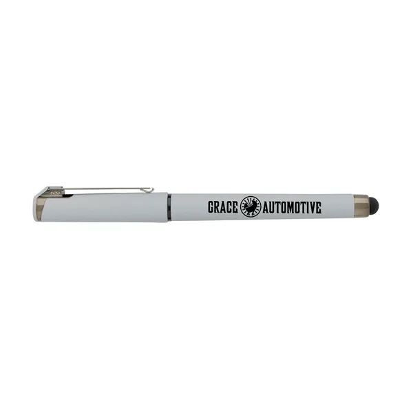 Good Value™ Cali Stylus Gunmetal Suede RABS Pen... from ASI 40480 Koozie Group