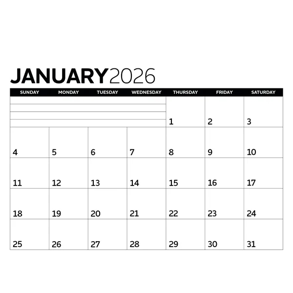 Triumph® Calendars Small Monthly Desk Pad - Black & White...... from ASI 40480 Koozie Group