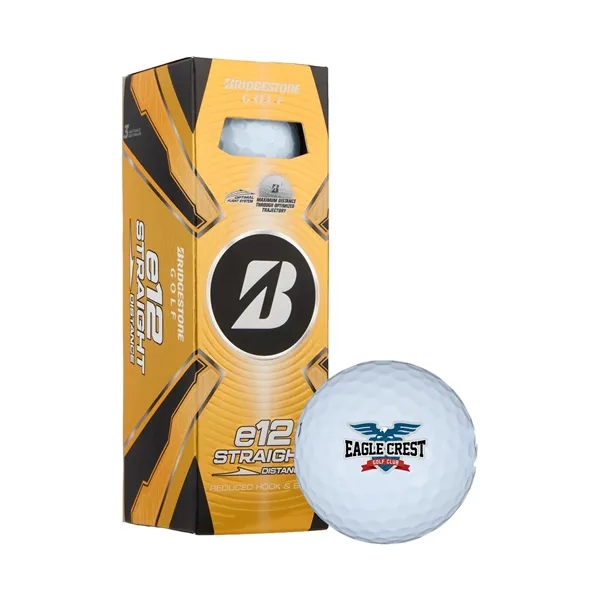 Bridgestone E12 Straight Golf Balls - 3 Pack... from ASI 66887 PCNA / Leeds