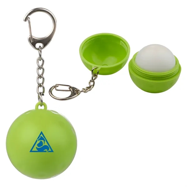 Recycled Pickleball SPF15 Lip Balm Keychain... from ASI 66887 PCNA / Bullet