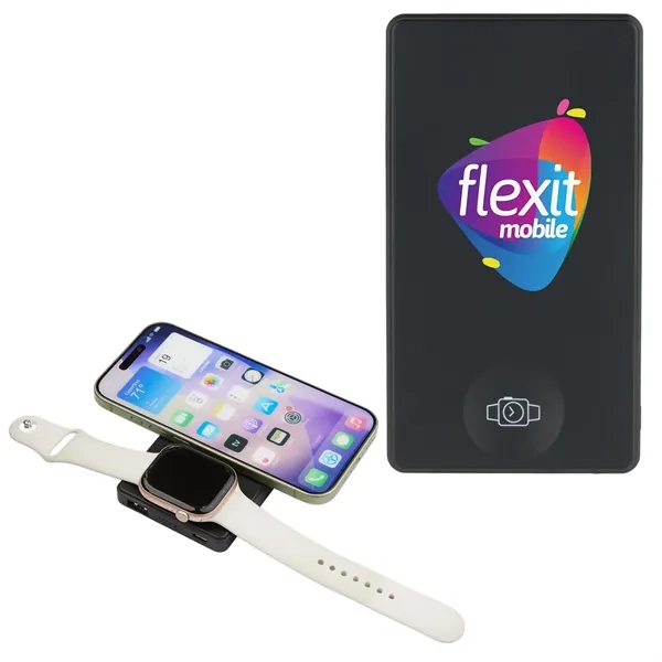 4000mAh MagClick™ PowerBank with iWatch Charger... from ASI 66887 PCNA / Bullet