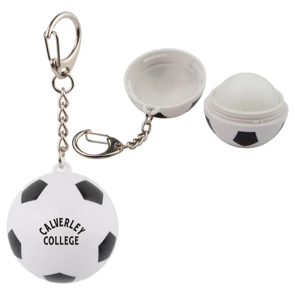 Soccer SPF15 Lip Balm with Keychain... from ASI 66887 PCNA / Bullet