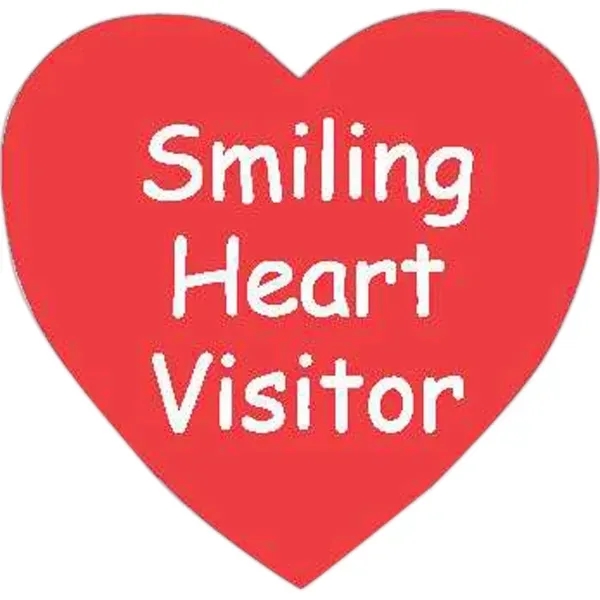 Four color heart shaped label.... from ASI 66040 Label Works / Label Works®