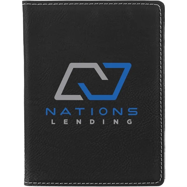 4 1/2" x 5 1/2" black passport holder with three slots... from ASI 74601 Calico