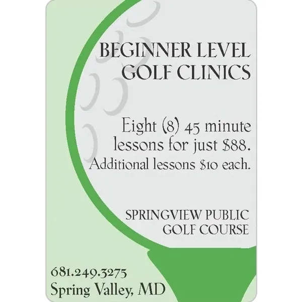 Rectangle-shaped one-color printed label available in multiple sizes.... from ASI 66040 Label Works / Label Works®