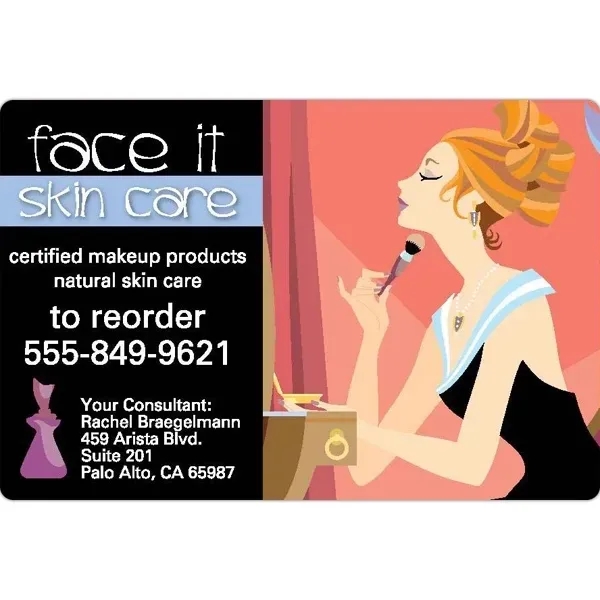 Rectangle-shaped one-color printed label available in multiple sizes.... from ASI 66040 Label Works / Label Works®