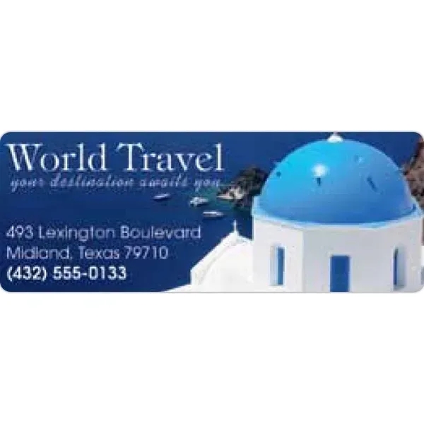 Rectangle printed label.... from ASI 66040 Label Works / Label Works®