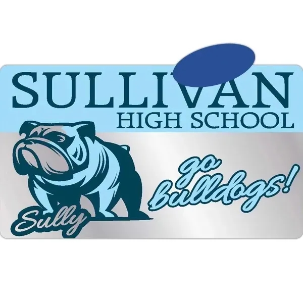 Four color process label with a rectangular shape.... from ASI 66040 Label Works / Label Works®