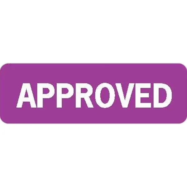 Rectangle-shaped printed label available in multiple sizes for attracting customers.... from ASI 66040 Label Works / Label Works®