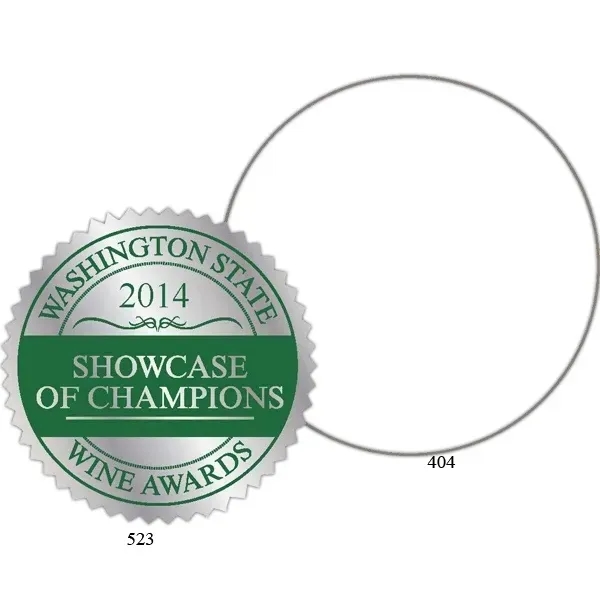 Four Color Process Circle shaped outdoor labels.... from ASI 66040 Label Works