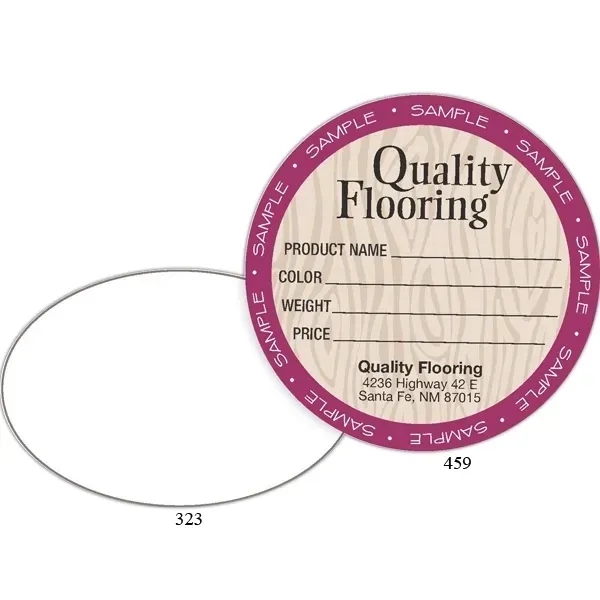 Four Color Process Circle shaped outdoor labels.... from ASI 66040 Label Works