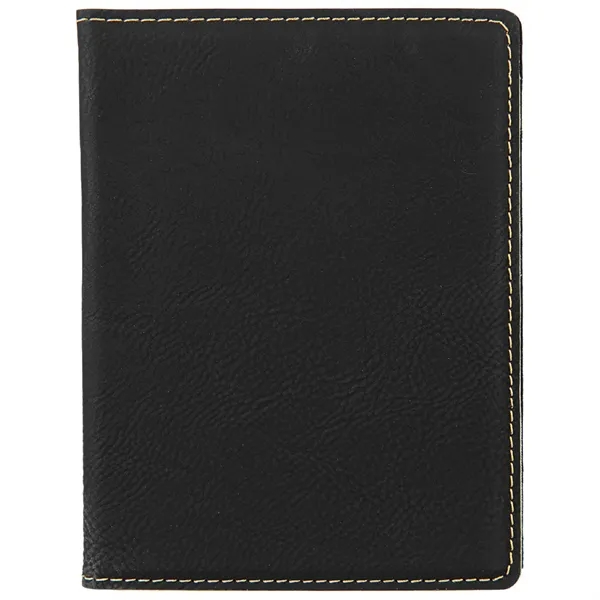 4 1/2" x 5 1/2" black passport holder with three slots... from ASI 74601 Calico