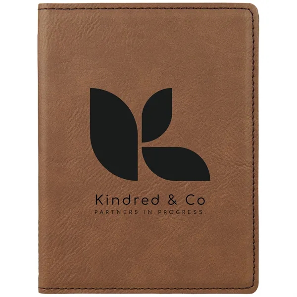 4 1/2" x 5 1/2" dark brown passport holder with three... from ASI 74601 Calico