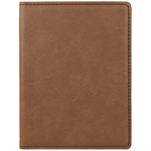 4 1/2" x 5 1/2" dark brown passport holder with three... from ASI 74601 Calico