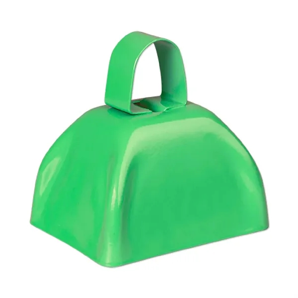3 inch classic metal cow bell plus 1 color pad print... from ASI 37218 Athena Promo (tm)