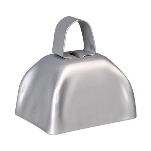 3 inch classic metal cow bell plus 1 color pad print... from ASI 37218 Athena Promo (tm)