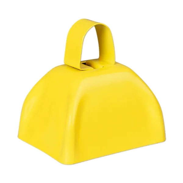 3 inch classic metal cow bell plus 1 color pad print... from ASI 37218 Athena Promo (tm)