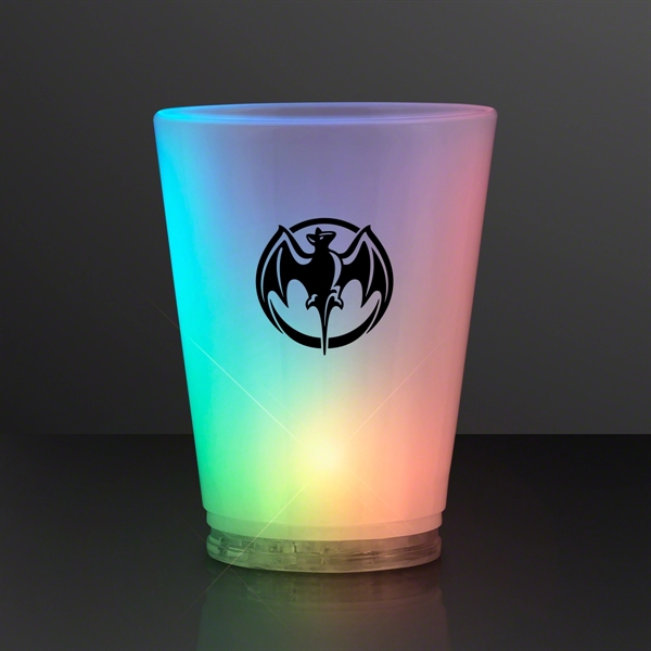 Light Up Shot Glasses, Color Change LED; Blank and Imprint Pricing... from ASI 34194 ALightPromos
