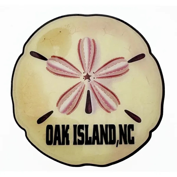 2-layer MDF epoxy sand dollar magnets.... from ASI 40610 Perry Blackburne Inc