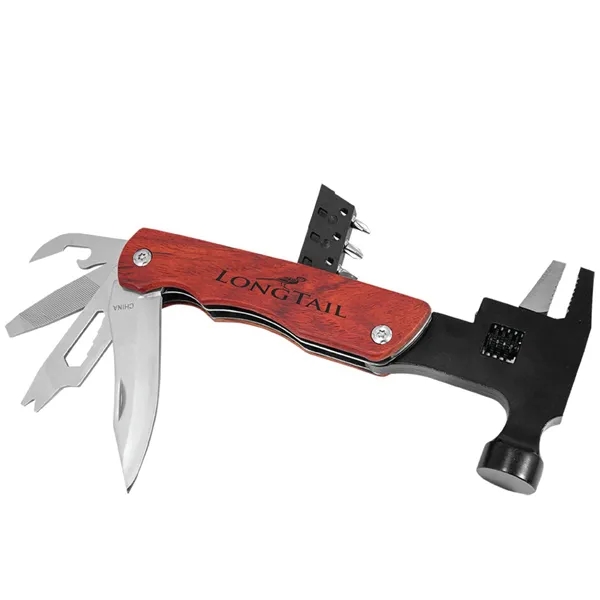 6 3/4" x 3 3/8" x 7/8" rosewood and metal hammer... from ASI 74601 Calico