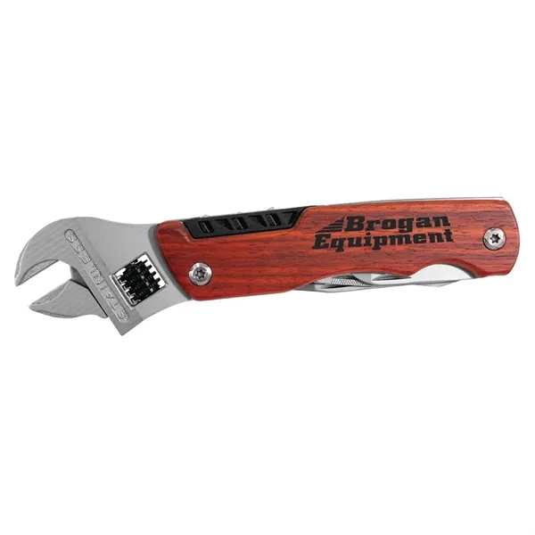 6 1/2" x 1 1/2" x 7/8" rosewood and metal wrench... from ASI 74601 Calico