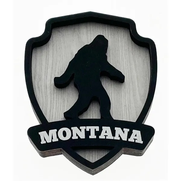 .25" thick MDF silhouette magnets with a soft magnet on the... from ASI 40610 Perry Blackburne Inc