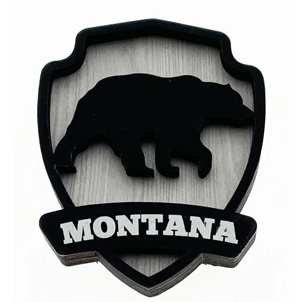 .25" thick MDF silhouette magnets with a soft magnet on the... from ASI 40610 Perry Blackburne Inc