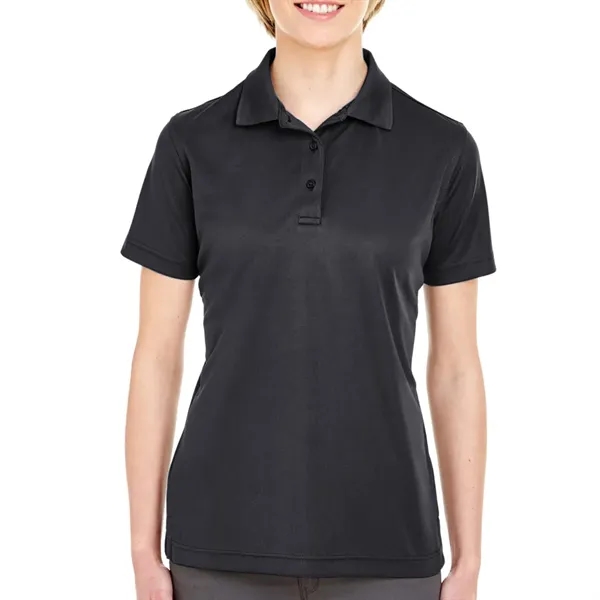 UltraClub® 4.4 oz. women's polo shirt made from 100% polyester, featuring... from ASI 39552 BEL Promo