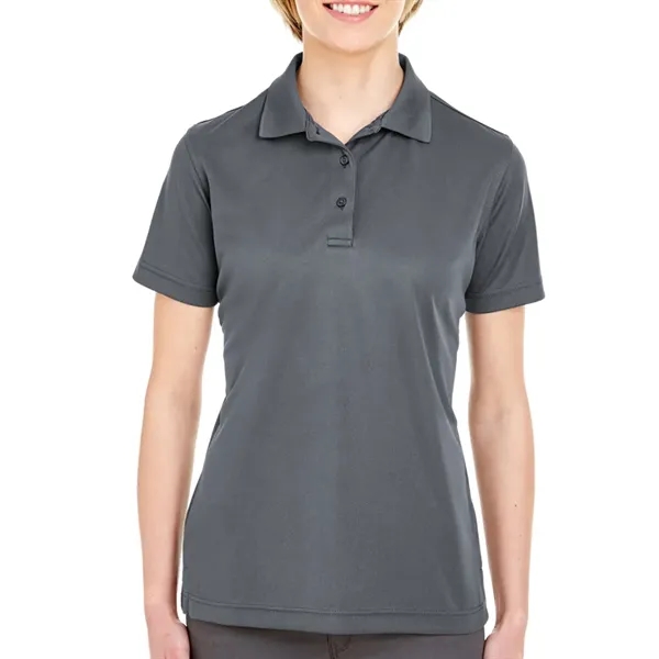 UltraClub® 4.4 oz. women's polo shirt made from 100% polyester, featuring... from ASI 39552 BEL Promo