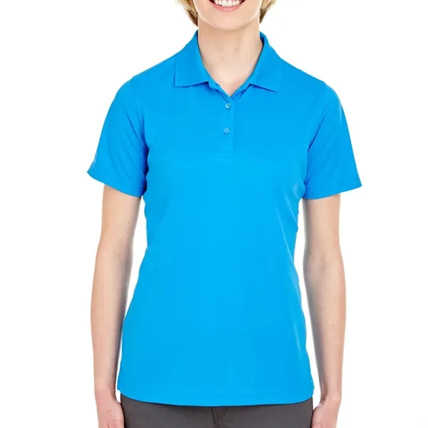 UltraClub® 4.4 oz. women's polo shirt made from 100% polyester, featuring... from ASI 39552 BEL Promo