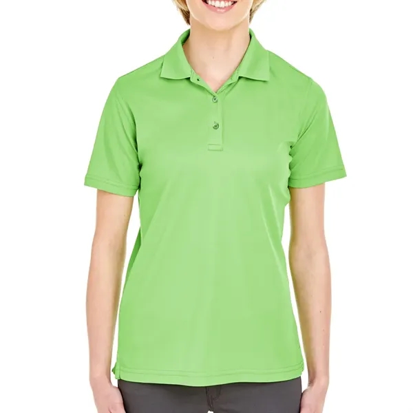 UltraClub® 4.4 oz. women's polo shirt made from 100% polyester, featuring... from ASI 39552 BEL Promo