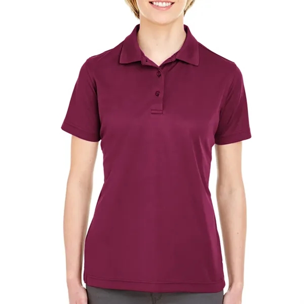 UltraClub® 4.4 oz. women's polo shirt made from 100% polyester, featuring... from ASI 39552 BEL Promo