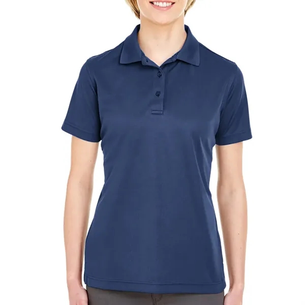 UltraClub® 4.4 oz. women's polo shirt made from 100% polyester, featuring... from ASI 39552 BEL Promo