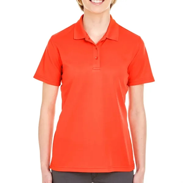 UltraClub® 4.4 oz. women's polo shirt made from 100% polyester, featuring... from ASI 39552 BEL Promo