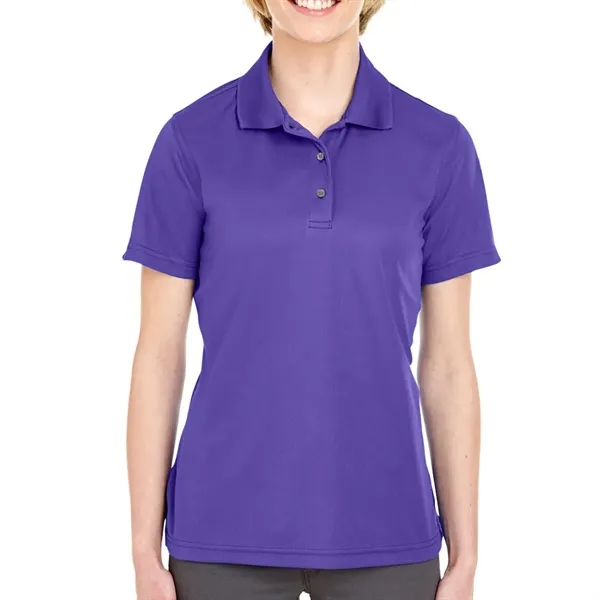 UltraClub® 4.4 oz. women's polo shirt made from 100% polyester, featuring... from ASI 39552 BEL Promo