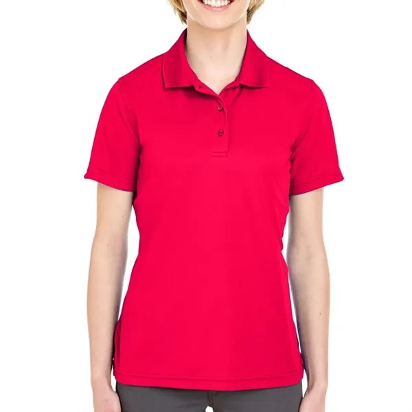 UltraClub® 4.4 oz. women's polo shirt made from 100% polyester, featuring... from ASI 39552 BEL Promo