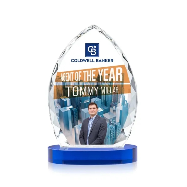 The opulent Wilton Optical Crystal VividPrint™ Award is a marvelous recognition... from ASI 84592 St Regis Group / St Regis