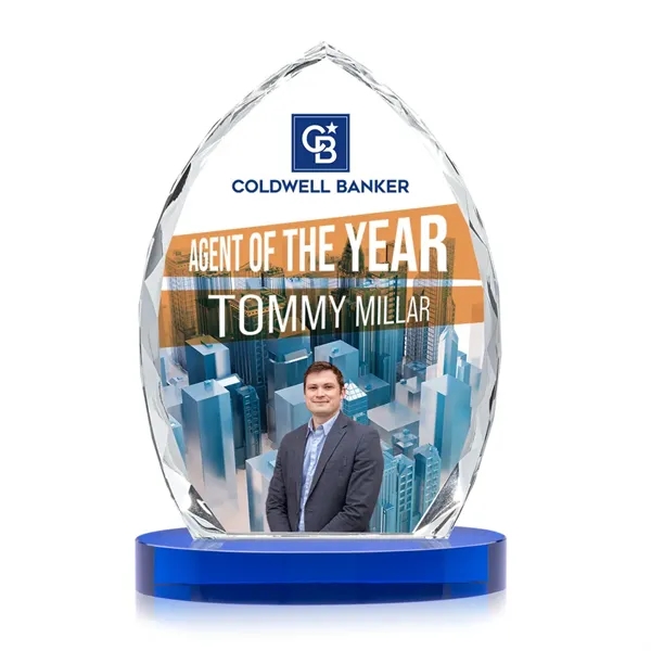 The opulent Wilton Optical Crystal VividPrint™ Award is a marvelous recognition... from ASI 84592 St Regis Group / St Regis