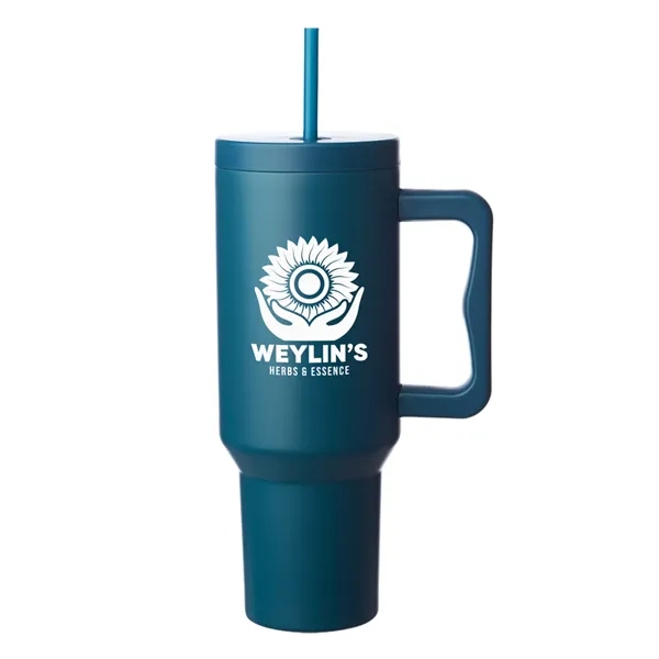 40 oz. Travel Mug with Lid and Straw... from ASI 62088 IDProductsource