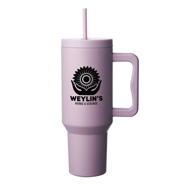 40 oz. Travel Mug with Lid and Straw... from ASI 62088 IDProductsource