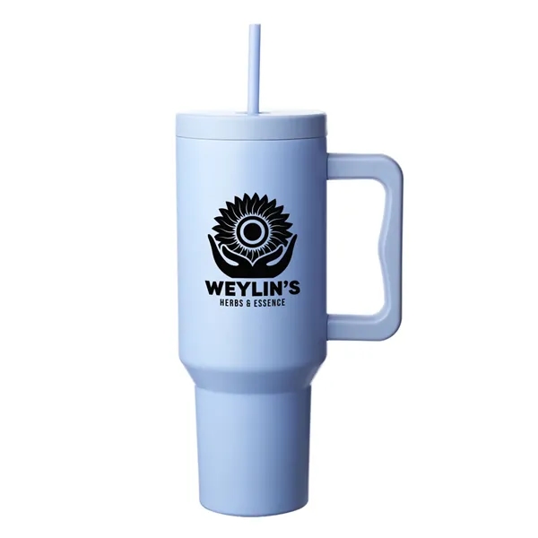 40 oz. Travel Mug with Lid and Straw... from ASI 62088 IDProductsource